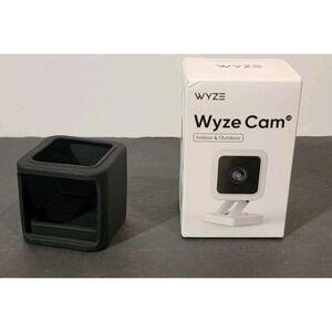 New‎ Wyze Cam V3 Wired Security Camera Night Vision Indoor/Outdoor 1080p + Case